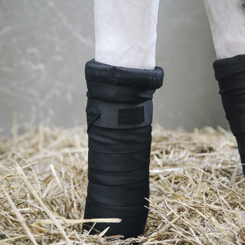 Kentucky Horsewear Repellent Stable Bandages Black-1